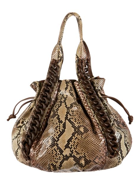 snakeskin handbags for women